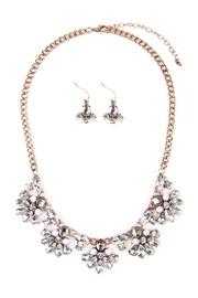  Silver Necklace & Earring