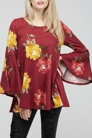  Flower Scoop Top