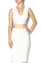  Ivory Crop Top