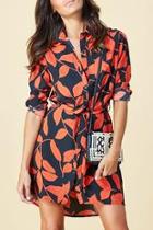  Rusty Leaf Dress