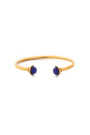  Gigi Open Bangle-lapis Lazuli