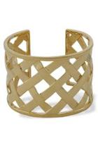  Gold Basketweave Cuff