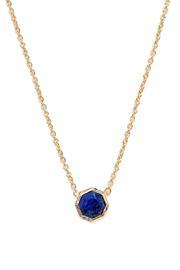 Rachael Ryen Jewelry Octagon Lapis Necklace