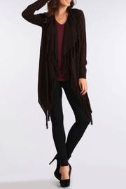  Open Fringe Cardigan