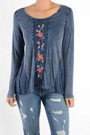  Embroidered Panel Tunic