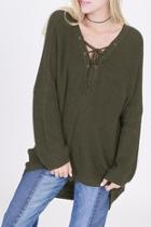  Iliana Olive Sweater