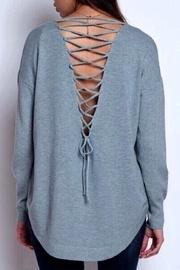  Strappy Back Sweater