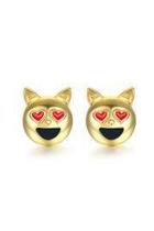  Kitty Emoji Earrings