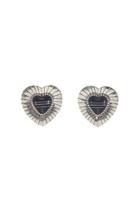  Heart Onyx Earrings