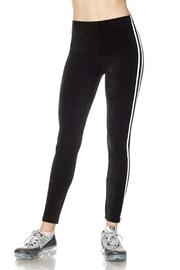  Stripe Velour Legging