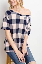 Blush Plaid Tunic