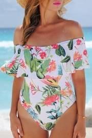  One Piece Ruffle Swimsuit