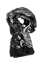  Abstract Botanique Scarves