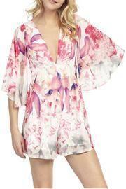  Floral Butterfly Playsuit