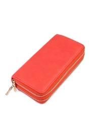  Strapped Double Zipper Wallet