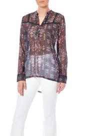  Woven Floral Blouse
