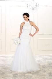 White Mermaid Bridal Gown