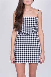  Gingham Mini Dress