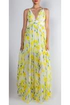  Sunshine Floral Enchantress-gown