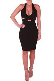  Black Midi Dress
