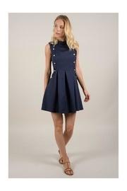  Double Button Dress
