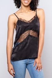  Lace Inset Satin Cami