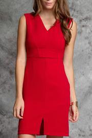 Red Woven Dress