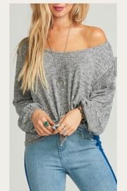  Heathered Shimmer Top