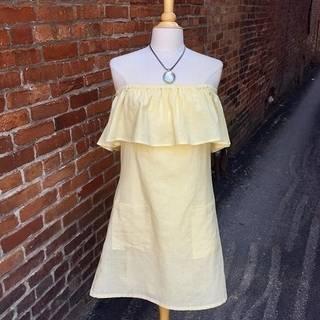  Sunny Off The Shoulder Dress