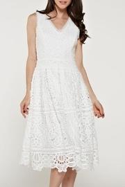  Crochet/lace White Dress