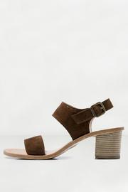  Suede Heeled Sandal
