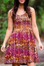  Purple Batik Dress