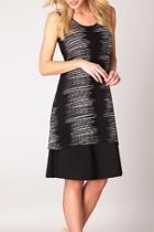  Zizag Sleeveless Dress