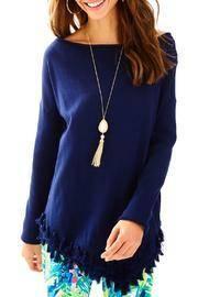  Ferrera Navy Sweater