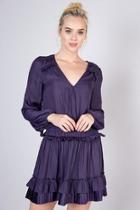  Pleated Detail Dress