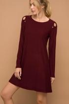  Shoulder/detail Jersey Dress