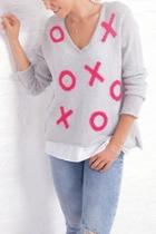  Xoxo V Sweater