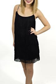 Ark & Co. Black Fringe Dress