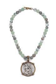  Beaded Medallion Necklace