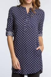  Navy Pattern Tunic