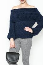  Chenille Crop Sweater