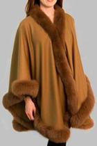 Cashmere Fox Cape