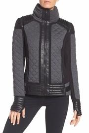  Mesh Moto Puffer
