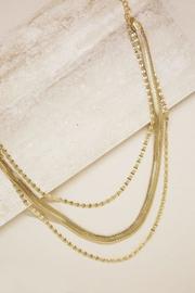  Mixed-chain Layered Necklace