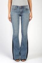  Contrast Flare Jeans