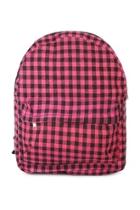  Pink Checkered Backpack