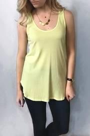  Lux Lemon Racer Back Top