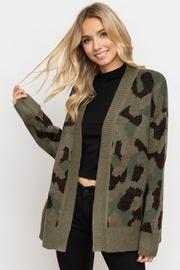  Camouflage Sweater Cardigan