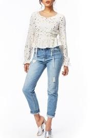  Stars Lace-up Top