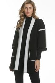  Two Tone Cardigan Jacket